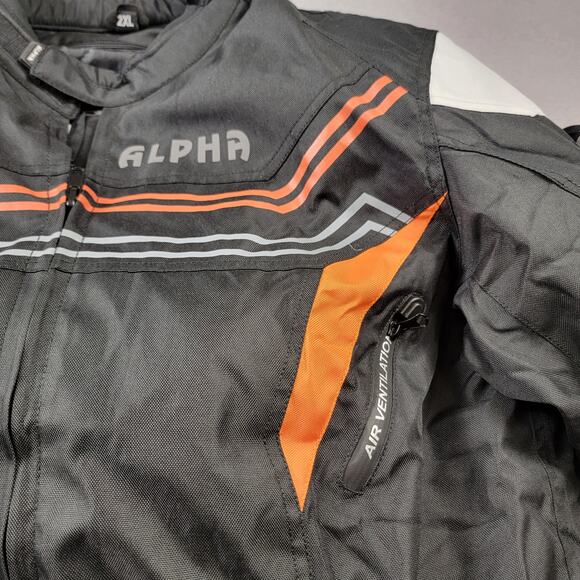 Alpha Cycle Gear Waterproof Protective Riding Outfit Sz 2XL - Picture 14 of 16